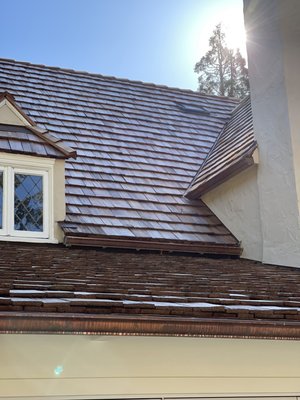 Photo of Central Roofing - South San Francisco, CA, US. Nothing like a new shake roof