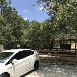 Ocala Shooting Range - The pistol range, from the parking lot.