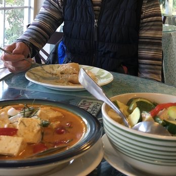 La Conner Thai Garden Restaurant - Panang curry tofu, spring rolls, and green curry. All delish! - Thai Near Me - La Conner, Washington La Conner Thai Garden Restaurant - Panang curry tofu, spring rolls, and green curry. All delish! - Thai Near Me - La Conner, Washington