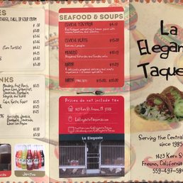 To-go menu (front & back) To-go menu (front & back)