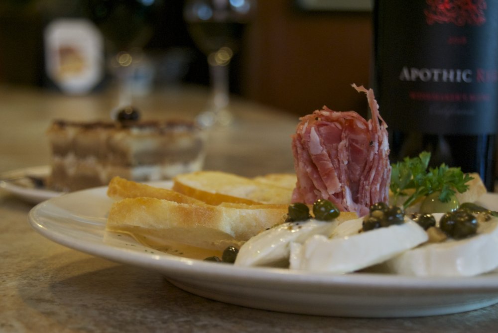 Food from Gemignani's Italian Restaurant