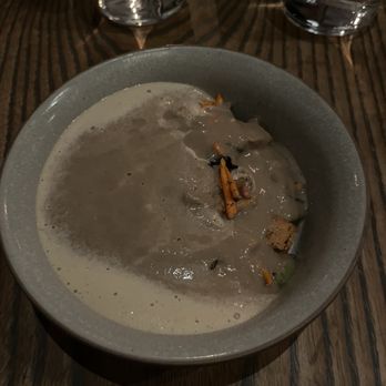 Trestle - Mushroom soup - New American Near Me - San Francisco, California Trestle - Mushroom soup - New American Near Me - San Francisco, California