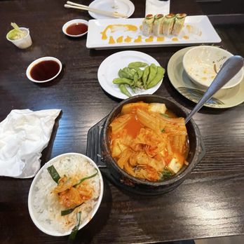 Minato's Japanese Restaurant - Spicy, Garlic Edamame Kimchi Jjigae Mexican Thai Tea - Sushi Bars Near Me - Laughlin, Nevada Minato's Japanese Restaurant - Spicy, Garlic Edamame Kimchi Jjigae Mexican Thai Tea - Sushi Bars Near Me - Laughlin, Nevada
