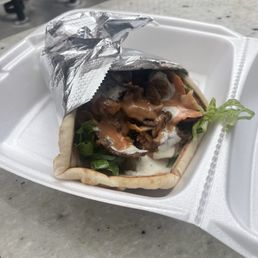 Mixed Döner (Beef&Lamb and Chicken Shawarma) Pita