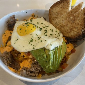Willow & Whisk - So-Cal Breakfast Bowl with avocado and sausage - Breakfast & Brunch Near Me - Wyckoff, New Jersey Willow & Whisk - So-Cal Breakfast Bowl with avocado and sausage - Breakfast & Brunch Near Me - Wyckoff, New Jersey