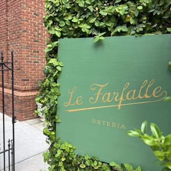Le Farfalle - Sign - Italian Near Me - Charleston, South Carolina Le Farfalle - Sign - Italian Near Me - Charleston, South Carolina