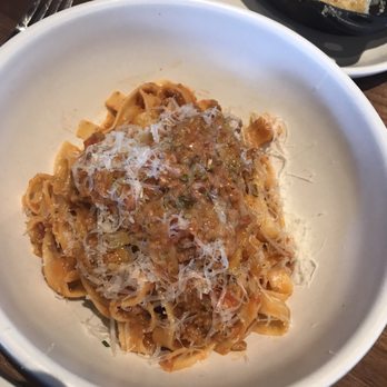 North Italia - Pasta Bolognese -- You can taste the 6 hours of love they put into the sauce. - Italian Near Me - Plano, Texas North Italia - Pasta Bolognese -- You can taste the 6 hours of love they put into the sauce. - Italian Near Me - Plano, Texas