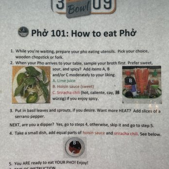 3 Pho Bowl 09 - Scriptures on each table - Vietnamese Near Me - Schertz, Texas