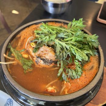 Soban - Monkfish Stew 아구탕 Fish Roe Stew 알탕 - Korean Near Me - Los Angeles, California