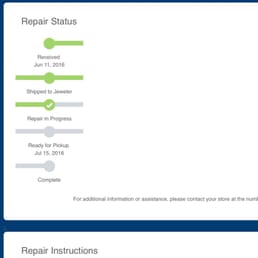The email of the progress. I just checked it today 7/25 still no progress smfh