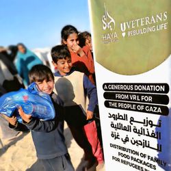 Veterans Rebuilding Life - 2026 humanitarian mission for Gaza's children sponsored by Veterans Rebuilding Life.