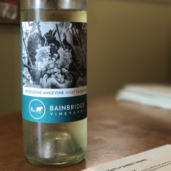 Bainbridge Vineyards - There dessert wine is SO GOOD! - Wineries Near Me - Bainbridge Island, Washington