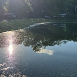 Cooperstown Shadow Brook Campground - Fishing pond