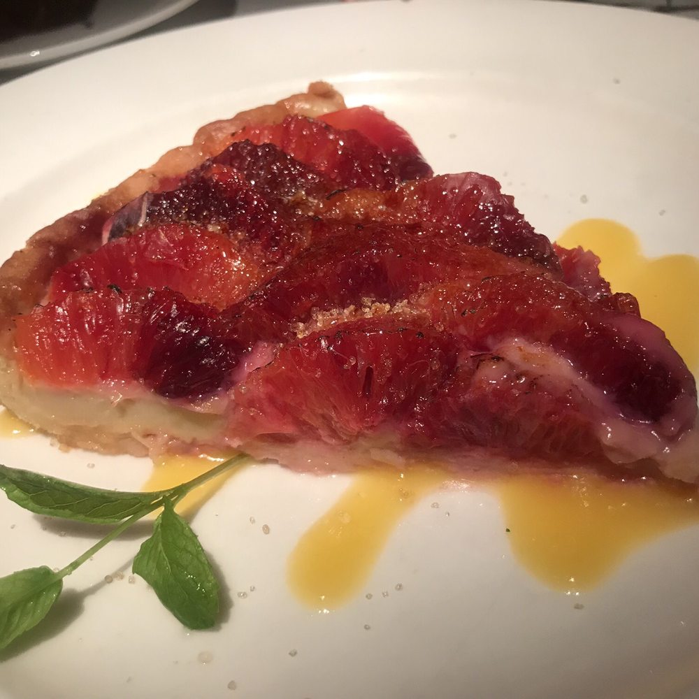 Café Pacific - Blood orange fruit tart - Seafood Near Me - Dallas, Texas