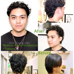 Perm & Lower under-cut w texture