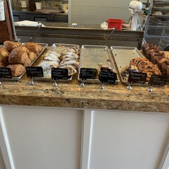 Thorough Bread & Pastry - Pastry selection. Already sold out of a few options just after 11 on Saturday. - Sandwiches Near Me - San Francisco, California