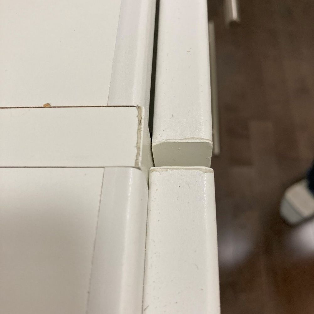 Closets by Design - San Diego - Misalignment of drawers. - Interior Design Near Me - Vista, California Closets by Design - San Diego - Misalignment of drawers. - Interior Design Near Me - Vista, California