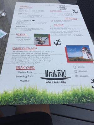 Menu photo 2 Brakish Charlottetown, PE