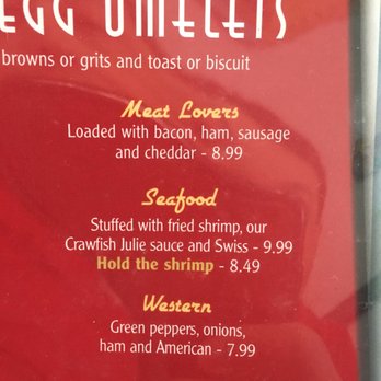 Dots Diner - Williams Blvd. - Omelette seafood - Diners Near Me - Kenner, Louisiana