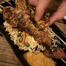 Chicken Skewers Nepal Staple!