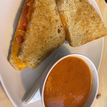Two Chicks - Average joe sandwich with fresh tomato soup (was ok - will not order again) - Breakfast & Brunch Near Me - Reno, Nevada Two Chicks - Average joe sandwich with fresh tomato soup (was ok - will not order again) - Breakfast & Brunch Near Me - Reno, Nevada