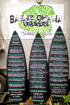 Menu photo 8 Saenz Ohana Breakfast Princeville, HI