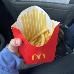 McDonald's - Half full fries