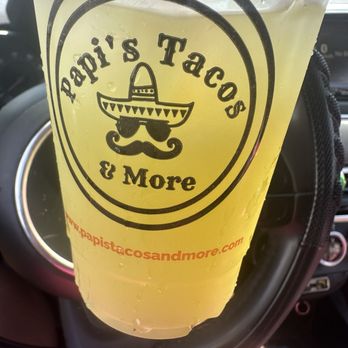 Papis Tacos and More - Cucumber drink - Mexican Near Me - Fort Worth, Texas Papis Tacos and More - Cucumber drink - Mexican Near Me - Fort Worth, Texas