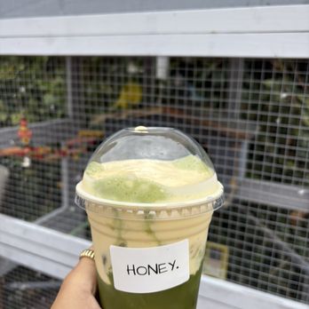 Honey Cafe - Mango matcha - Juice Bars & Smoothies Near Me - San Diego, California Honey Cafe - Mango matcha - Juice Bars & Smoothies Near Me - San Diego, California
