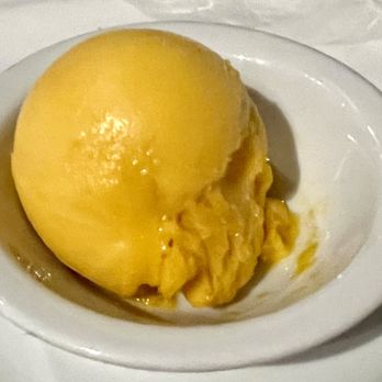 Ammos Estiatorio - Mango Sorbet - Greek Near Me - New York, New York Ammos Estiatorio - Mango Sorbet - Greek Near Me - New York, New York