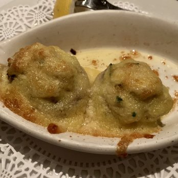 Dal Rae Restaurant - Mushrooms Stuffed with Crab (4) - Steakhouses Near Me - Pico Rivera, California