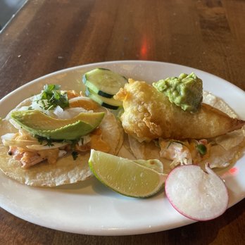 Mezcalero - Salmon and Bahia fish tacos! - Mexican Near Me - Washington, DC, District of Columbia Mezcalero - Salmon and Bahia fish tacos! - Mexican Near Me - Washington, DC, District of Columbia