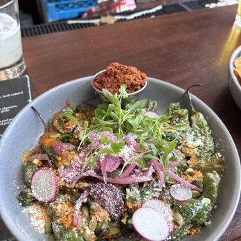 Horseshoe - Shishito peppers. Best I've ever had, - Breakfast & Brunch Near Me - Breckenridge, Colorado Horseshoe - Shishito peppers. Best I've ever had, - Breakfast & Brunch Near Me - Breckenridge, Colorado