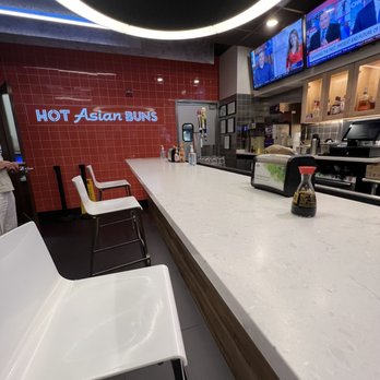 Wow Bao - a restaurant with a counter and tvs - Chinese Near Me - Dulles, Virginia Wow Bao - a restaurant with a counter and tvs - Chinese Near Me - Dulles, Virginia