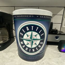 Popcorn Cove - 3 Gallon Seattle mariners tin