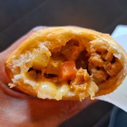 Inside a Pork Empanada