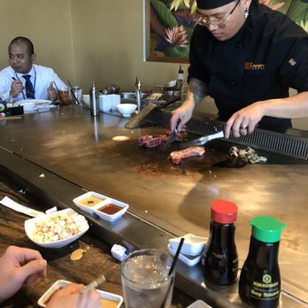 Encore Teppan - Knife cutting - Teppanyaki Near Me - Diamond Bar, California