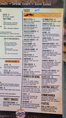 Menu photo 7 Local Cantina Dublin Dublin, OH