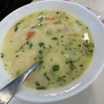 The Blue Point gm Restaurant - Lemon orzo chicken soup - Waffles Near Me - Pompton Lakes, New Jersey