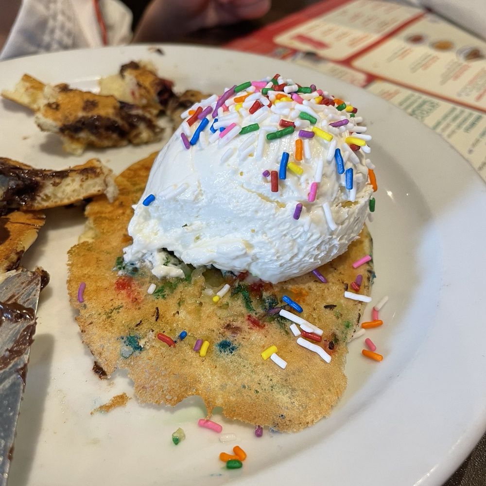 Denny's Restaurant Crowfoot - Birthday pancakes - Breakfast & Brunch Near Me - Calgary, Alberta Denny's Restaurant Crowfoot - Birthday pancakes - Breakfast & Brunch Near Me - Calgary, Alberta