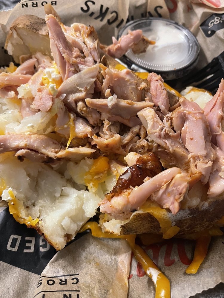 Food from Jim 'N Nick's Bar-B-Q