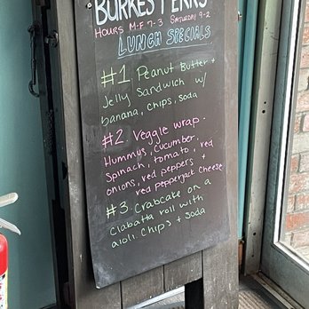 Burke's Perks - Specials - Coffee & Tea Near Me - Portland, Maine