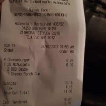 McDonald's - This is the time the lady claimed she couldn't take orders she is a lier - Burgers Near Me - Palm Desert, California McDonald's - This is the time the lady claimed she couldn't take orders she is a lier - Burgers Near Me - Palm Desert, California