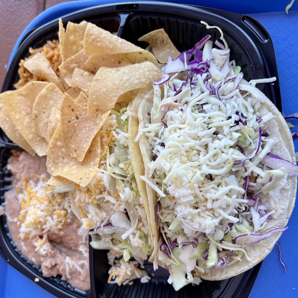 Snapper Jack's Taco Shack - Taco Combo - 2 tacos with rice, beans and chips - Mexican Near Me - Camarillo, California Snapper Jack's Taco Shack - Taco Combo - 2 tacos with rice, beans and chips - Mexican Near Me - Camarillo, California