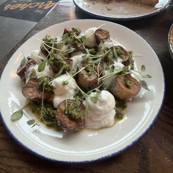 The Archer - Eggplant with whipped butter - American Near Me - Charleston, South Carolina The Archer - Eggplant with whipped butter - American Near Me - Charleston, South Carolina