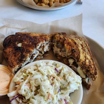 Fisherman's Corner - Grouper Reuben and Cole Slaw - Cajun/Creole Near Me - Pensacola, Florida