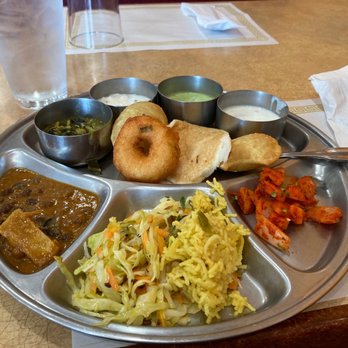Udipi Cafe - Round one from the buffet line - Indian Near Me - Houston, Texas Udipi Cafe - Round one from the buffet line - Indian Near Me - Houston, Texas