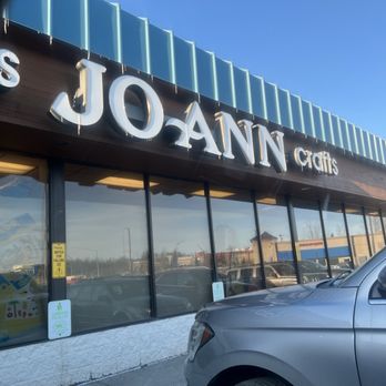 JOANN Fabric and Crafts - Sign on front but in shopping center next to IHop and you can't see JoAnn's from the highway. - Fabric Stores Near Me - Wasilla, Alaska