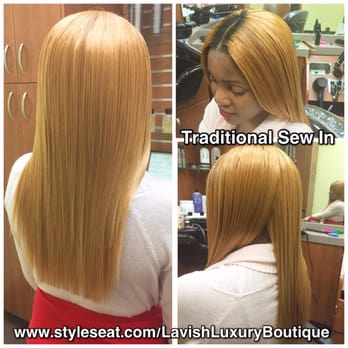 Lavish Luxury Boutique - A traditional sew in includes a perfect blend with the cut and style of your choice. - Hair Stylists Near Me - Atlanta, Georgia Lavish Luxury Boutique - A traditional sew in includes a perfect blend with the cut and style of your choice. - Hair Stylists Near Me - Atlanta, Georgia