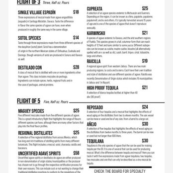 Las Almas Rotas - Menu - Cocktail Bars Near Me - Dallas, Texas